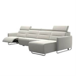 Stressless Emily Three Seater Power Left with Medium Long Seat